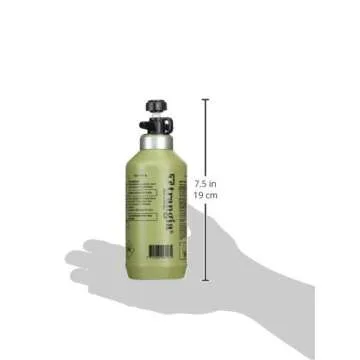 Trangia Fuel Storage Bottle, Green, 0.3L,TR-506103, Aluminum