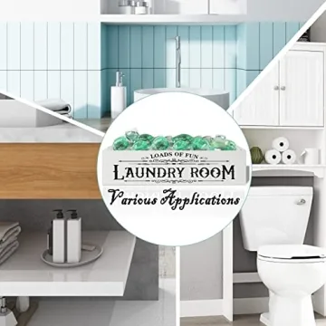 Wood Laundry Detergent Pods Container for Farmhouse Decor