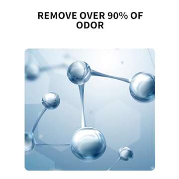 PETKIT Air Purifying Refills for PuraX PuraMax Self-Cleaning Cat Litter Box, 100% Natural Ingredients Odor Remover, 4 Bottles Odor Eliminating Replacement Refills, Quickly Odor Control