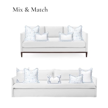 Premium Coastal Dahlia Throw Pillow Cover for All Spaces