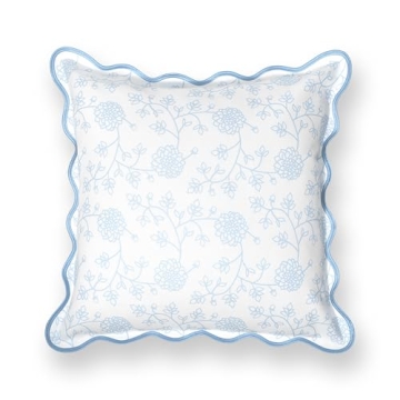 Premium Coastal Dahlia Throw Pillow Cover for All Spaces