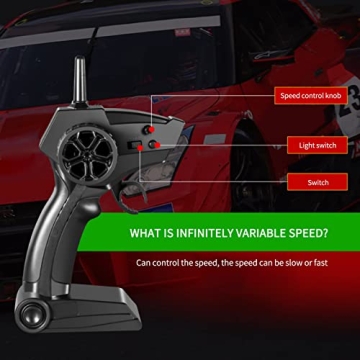 GoolRC RC Drift Car - High-Speed Remote Control Fun