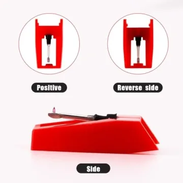 2pcs Record Player Needle Replacement for LP Victrola ION Crosley