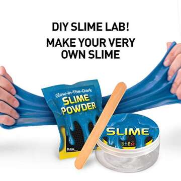 National Geographic Super Slime & Putty Lab Kit for Kids Fun
