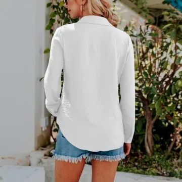 ARJOSA Women's Versatile Button Down Blouse for Every Occasion