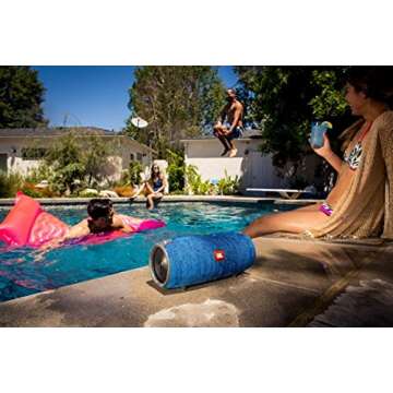 JBL Xtreme Portable Wireless Bluetooth Speaker (Blue)