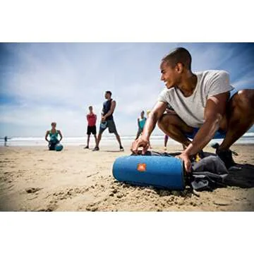 JBL Xtreme Portable Wireless Bluetooth Speaker (Blue)