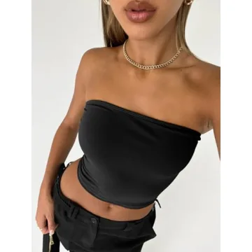 Trendy Queen Tube Tops - Summer Strapless Style