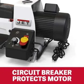 JET 10-Inch Benchtop Drum Sander, 1 HP, 1Ph 115V (Model JWDS-1020)