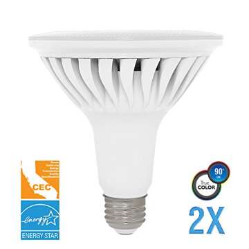 Euri 90+ CRI LED PAR38 Bulb Dimmable Soft White Lighting