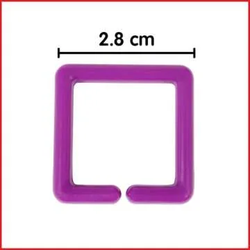 edxeducation Geo Links - 144 Mini Shapes Set for Engaging Learning Activities