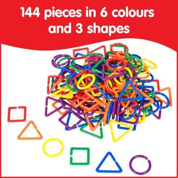 edxeducation Geo Links - Versatile Linking Shapes for Fun Learning