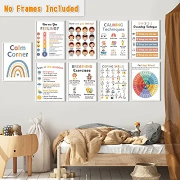 Calming Corner Posters for Kids' Emotional Growth