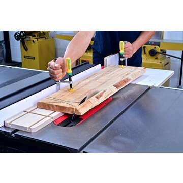 MICROJIG Matchfit DVC-538K2_K2 Dovetail Clamps Set With Soft-Grip Handle, 2-Piece, 2-Pack