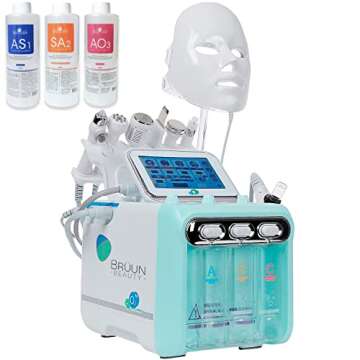 BRÜUN Facial Care Machine – A 7 in 1 Multifunctional Face Care Device for Skin Moisturizing – A...