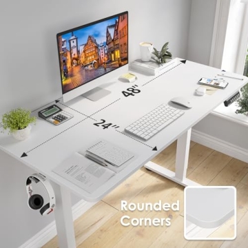 STARY Electric Standing Desk Adjustable Height Home Office