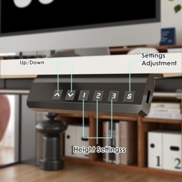 STARY Electric Standing Desk Adjustable Height Home Office