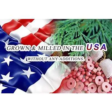 Cedar Space Cedar Blocks for Clothes Storage 16 Pcs, 2 Value Packs 100% Aromatic Red Ceder Blocks, Cedar Planks, Cedar Accessories for Closets Storage