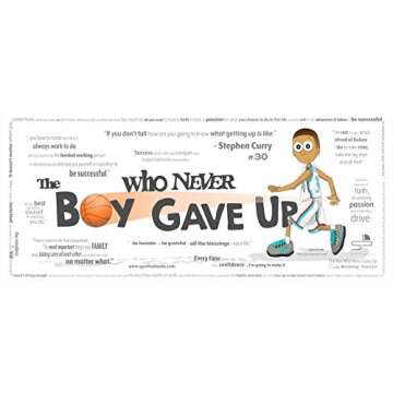 Stephen Curry: The Children's Book: The Boy Who Never Gave Up