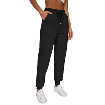 Yeokou Women's Sherpa Lined Fleece Sweatpants for Winter