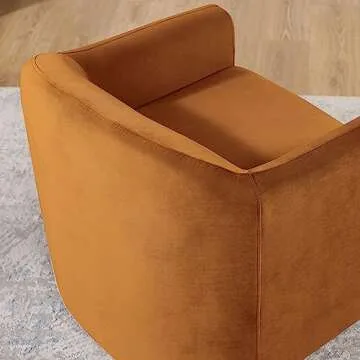 Stylish Living Room Accent Chair - U-Shaped Design