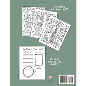 Mass Reflection & Coloring Book for Catholic Kids
