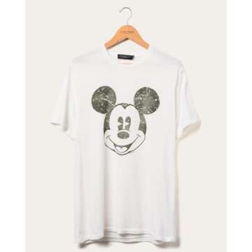 Vintage Mickey Mouse Head Pose Tee for All Ages