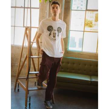 Vintage Mickey Mouse Head Pose Tee for All Ages