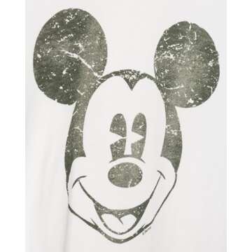 Vintage Mickey Mouse Head Pose Tee for All Ages