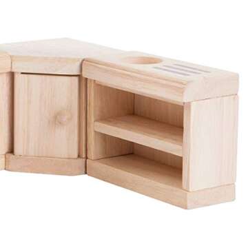 PlanToys Classic Kitchen Doll House Furniture for Kids