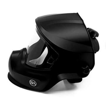 Benchmark Abrasives Grinder Hood for Grinding, Cutting, Woodworking Face Shields for Work - Certifie...