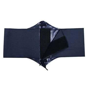 HANERDUN Lace-up Waspie Corset Belts for Women Elastic Waist Belt Tied Retro Wide Belt