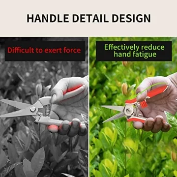 Flora Guard 6.5 Inch Pruning Shears for Gardening Enthusiasts