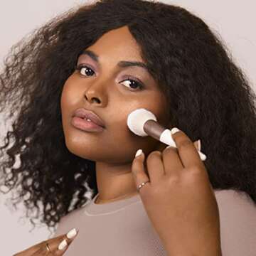 EcoTools Luxe Plush Powder Makeup Brush - Eco-Friendly Luxury