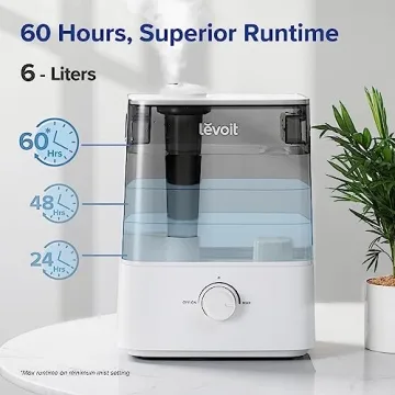 LEVOIT Classic300 Humidifier - 6L Tank, Extra Quiet & Smart