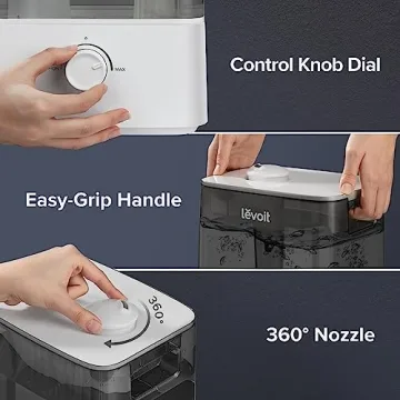 LEVOIT Classic300 Humidifier - 6L Tank, Extra Quiet & Smart