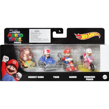 Exciting Hot Wheels Super Mario Bros. Kart Set