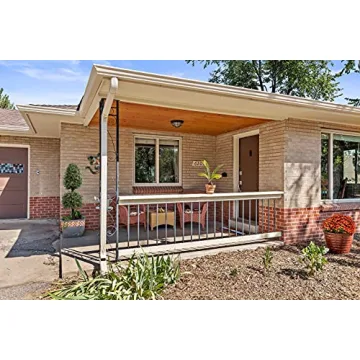 4' Artificial Topiary Double Tower Ball Shape Tree for Front Porch Decor Outdoor Plants Potted 1PC