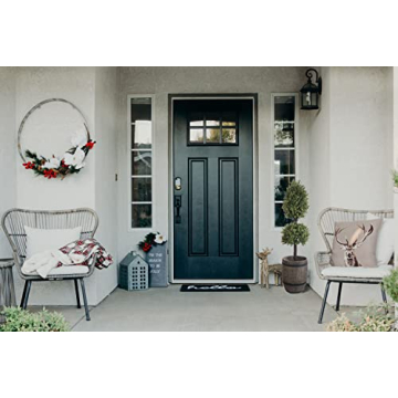 4' Artificial Topiary Double Tower Ball Shape Tree for Front Porch Decor Outdoor Plants Potted 1PC