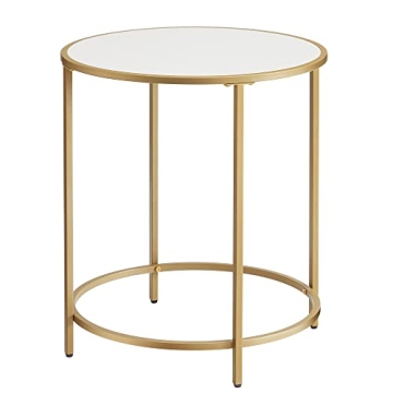 Stunning VASAGLE Gold Side Table for Modern Homes