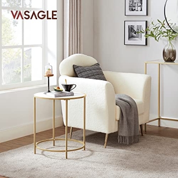 Stunning VASAGLE Gold Side Table for Modern Homes