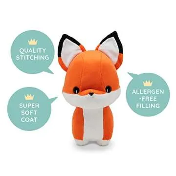 Bellzi Plush Orange Fox - Adorable Cuddly Gift