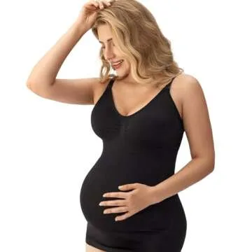 Angelhood Maternity Nursing Tank Tops for Moms - 3 Pack