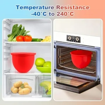 Kitchen Silicone Bowl Insert Aid for Tilt-Head Mixers