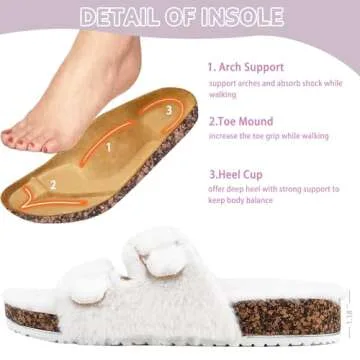 Cozyfurry Womens Slippers: Fuzzy Comfort & Style