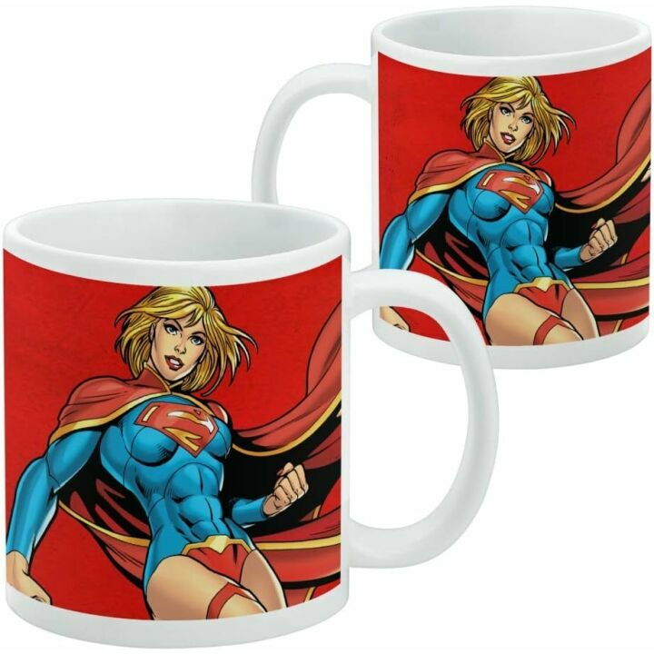 Superman Supergirl Ceramic Coffee Mug - 11oz