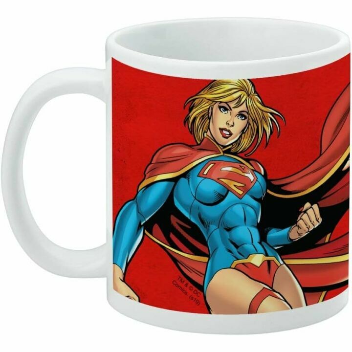 Superman Supergirl Ceramic Coffee Mug - 11oz