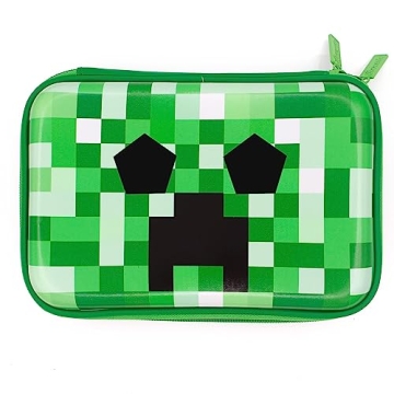 SOOCUTE Green Pencil Case for Boys - Cute School Supply Organizer