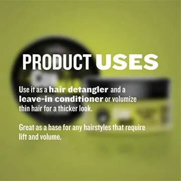 GIBS Grooming Con Man Hair & Beard Pudding 19 Fl Oz