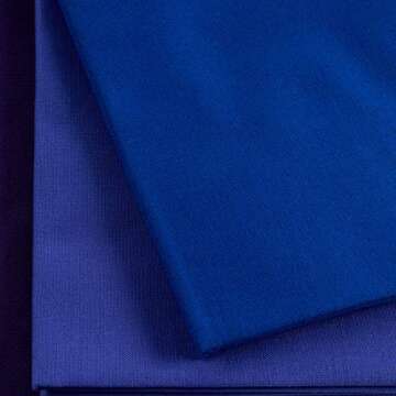 Kona Cotton Fat Quarter Bundles 12 Pcs Bright Rainbow